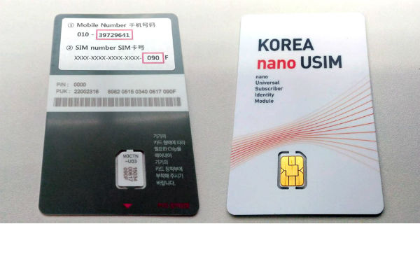 Sim điện thoại và wifi miễn phí tại Hàn Quốc