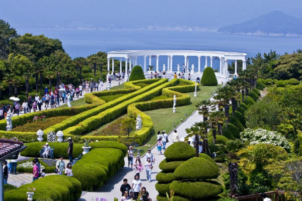 Vườn địa đàng Oedo Botania Hàn Quốc