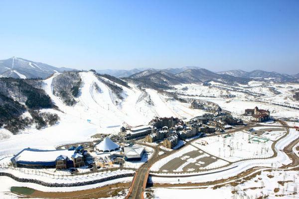 Địa điểm trượt tuyết ở Hàn Quốc