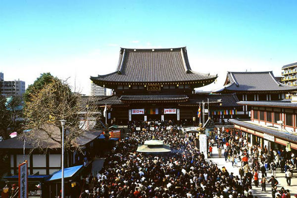 lễ chùa đầu năm ở Nhật Bản