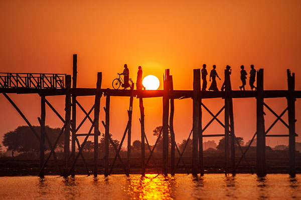 Cây cầu U Bein Myanmar