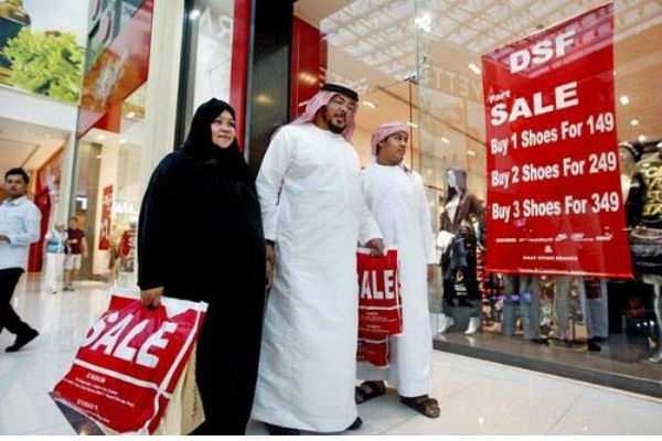 mua sắm ở Dubai