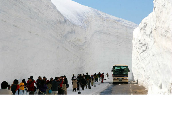 Cung đường tuyết Nhật Bản Alpine Route