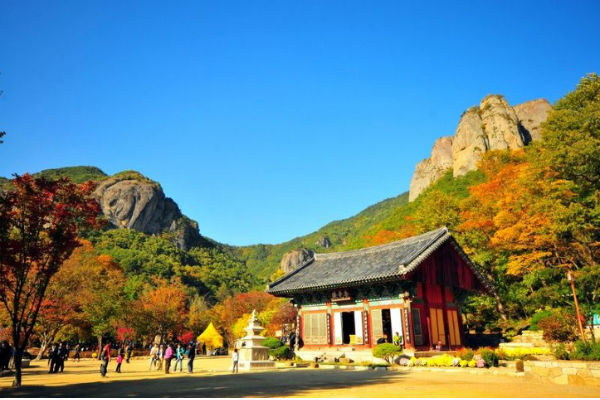 ngôi chùa đẹp nhất ở Hàn Quốc