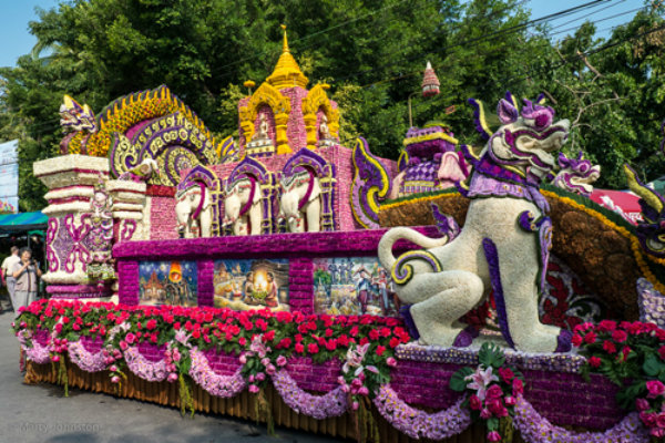 Lễ hội hoa ở Chiang mai