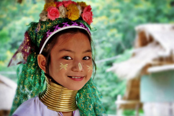 Bộ tộc cổ dài ở Chiang Mai