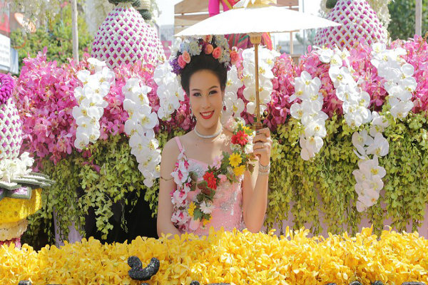 Lễ hội hoa ở Chiang mai