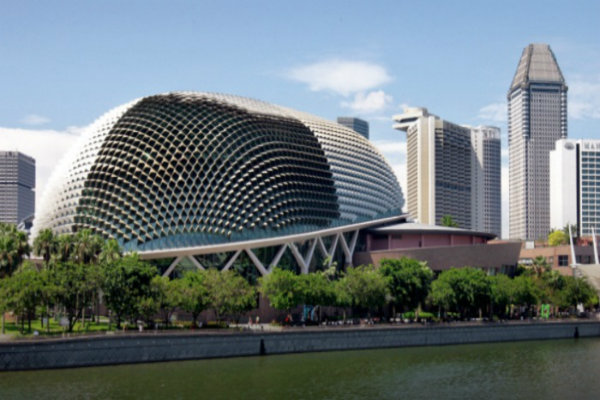 Nhà hát quả sầu riêng ở Singapore