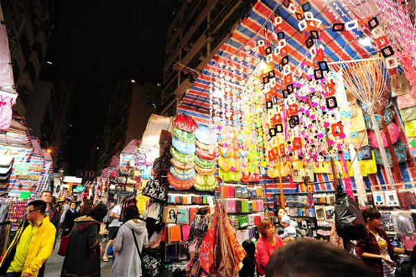 chợ quý bà ở Hong Kong