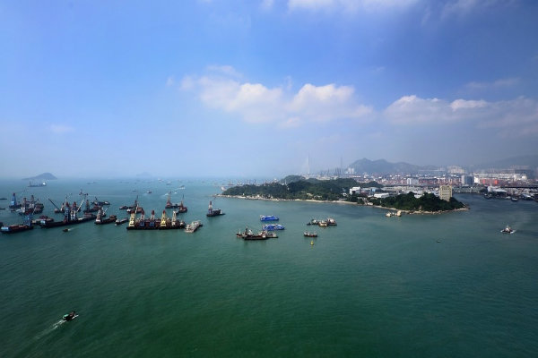 cảng Victoria ở Hồng Kông